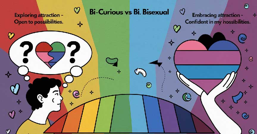 Where does Bi-curious and Bisexual Terms Stands On Scale?